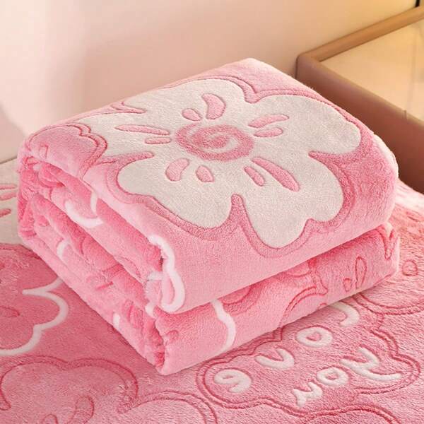 A Blanket Made Of Snow Velvet Plush, Light Luxury Style, Suitable For Four Seasons, Can Be Used As A Bed Blanket, Sofa Blanket, Office Nap Blanket, And Airplane Blanket.
